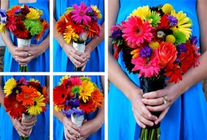 girl holding flower