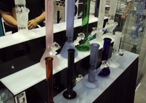 Bongs display